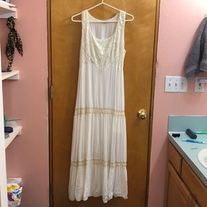 vintage boho maxi dress